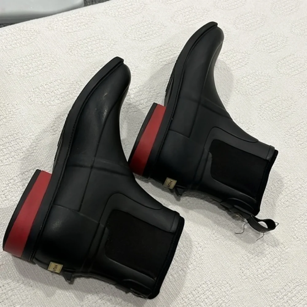 Hunter boots rain Jodhpur‎ Chelsea Wellesley rubber women’s size 9 boots rare